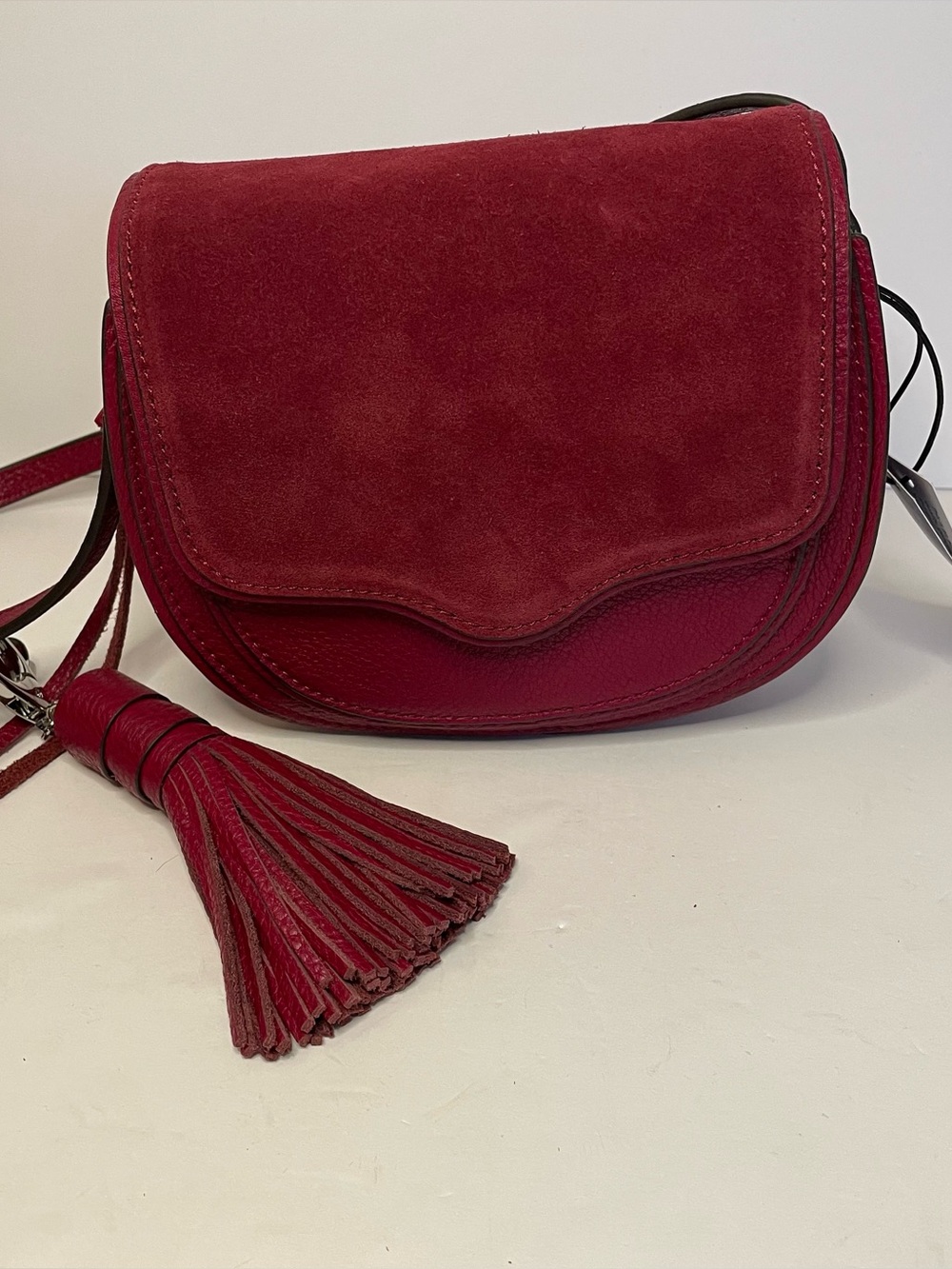 NWT Rebecca Minkoff Mini Suki Crossbody Purse in Beet